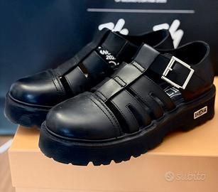Scarpe Cult donna nere platform n.38 pari al nuovo
