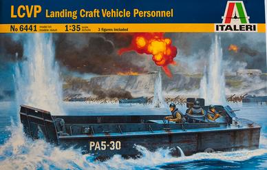 Kit ITALERI del Mezzo da sbarco LCVP scala 1:35