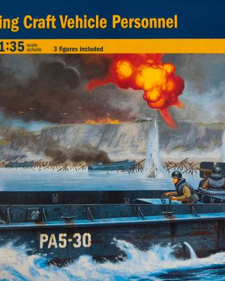 Kit ITALERI del Mezzo da sbarco LCVP scala 1:35