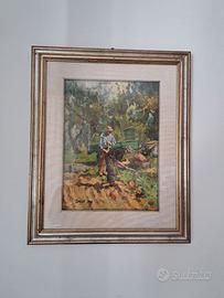 Dipinto a Olio su Tela di B. Pettinati (1983)