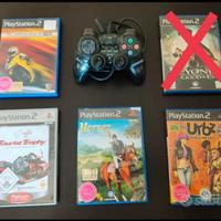 Controller PlayStation 2 + giochi