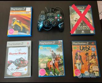 Controller PlayStation 2 + giochi