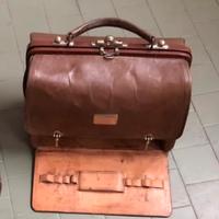 Borsa da viaggio beauty case antica