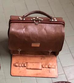 Borsa da viaggio beauty case antica