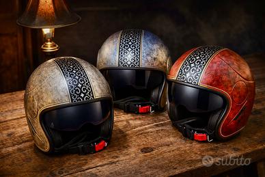 Casco aerografato Barrio Chrome