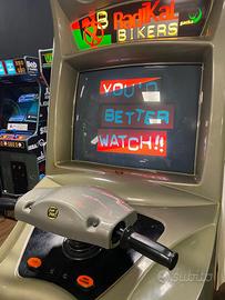 Videogame cabinato moto Radikal Bikers