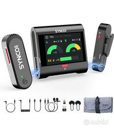 Microfono Lavalier Wireless SYNCO G3PRO