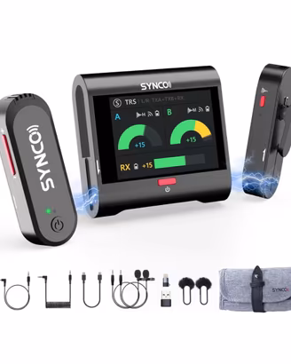 Microfono Lavalier Wireless SYNCO G3PRO