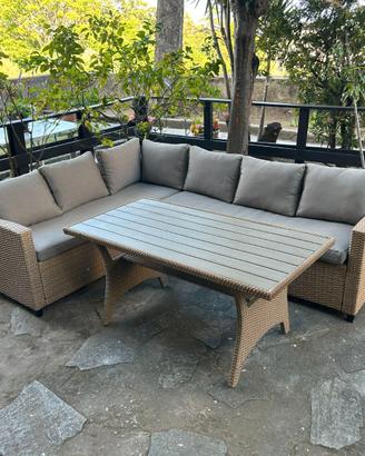 Salotto da giardino JYSK AGERMOSE 6 posti