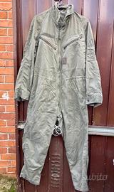 tuta da volo militare originale tg L