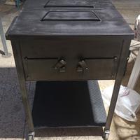 barbecue 60x60 altezza 85cm rinforzato