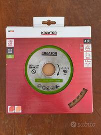 Lama sega circolare legno Kreator 190x30 48 denti
