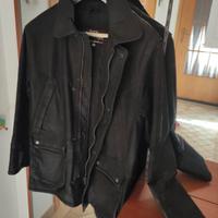 Giaccone da uomo in pelle tg 50