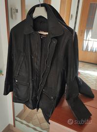Giaccone da uomo in pelle tg 50