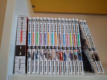 tokyo revengers 1-18 prima edizione con cofanetto