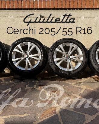 Cerchi Alfa Romeo Giulietta - 205/55 R16 91V