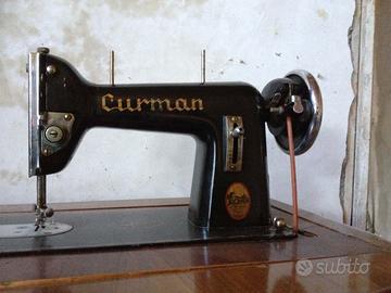 Macchina da cucire antica curman