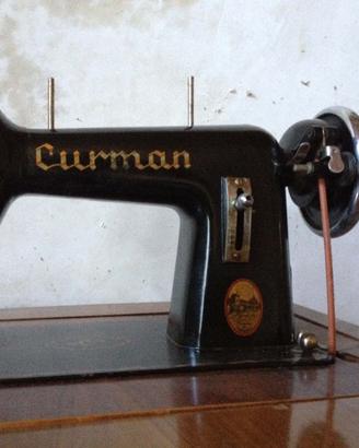 Macchina da cucire antica curman