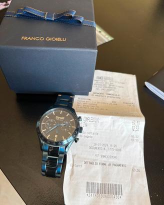 Orologio cronografo Stroili Detroit Blu 