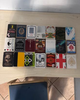 carte da gioco da collezione