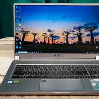 MSI P75 Creator se