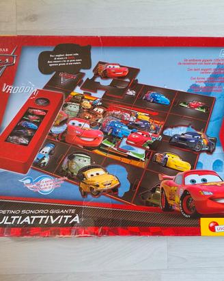 Tappetino puzzle sonoro gigante Cars 2  Lisciani