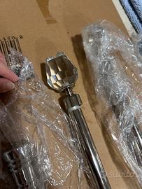 Bastoniere per tenda in acciaio