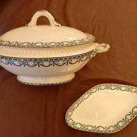 zuppiera e 4 piattini