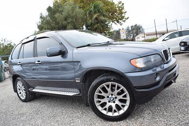 Bmw X5 3.0d 5m GANCIO TRAINO-NAVI-SENSORI-PELLE FU