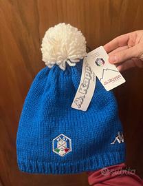 Kappa Cappello Uomo 6Cento Fisi - blu e bianco