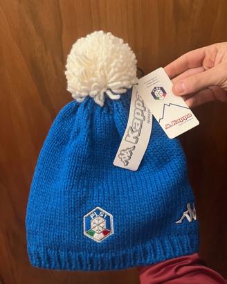 Kappa Cappello Uomo 6Cento Fisi - blu e bianco