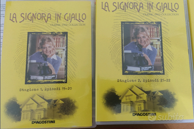 60 DVD "La signora in giallo" ed. De Agostini