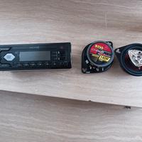 Autoradio Baltiko DAB+ USB + Casse Boss Chaos XT –