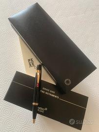 Montblanc Boheme  penna a sfera con rubino rosso