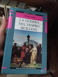 libro la guerra del Vespro siciliano Michele Amari