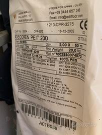 Telo geotessuto geodren peit 200