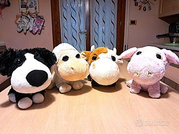 Lotto n.4 peluche Big Heads