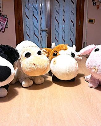 Lotto n.4 peluche Big Heads