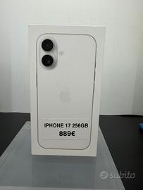 IPHONE 17 256gb WHITE NUOVO PROMO