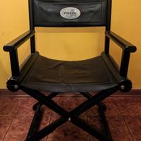 #SediaRegista #Pollini Pelle Nera #luxury 