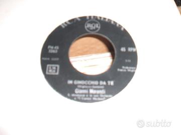 dischi a 45 giri di GIANNI MORANDI  e vari