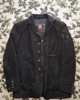 Giacca Belstaff Originale Uomo Pelle Scamosciata