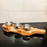 Vassoio Aperitivo snack Radica Ulivo con Ciotoline