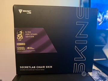 SecretLab Skin XL K/DA Edition mai usata