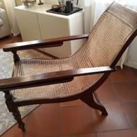 Poltrona chaise longue coloniale, origina