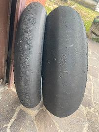 Gomme slick 120/70/17 e 180/60/17
