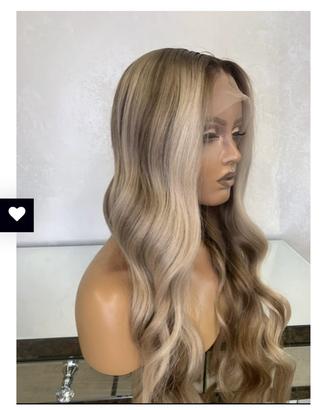 Parrucca nuolawigs capelli veri mai utilizzata