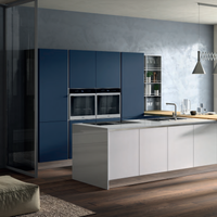 CUCINA CON ISOLA+PIANO SNACK COMPRESO DI LIVING