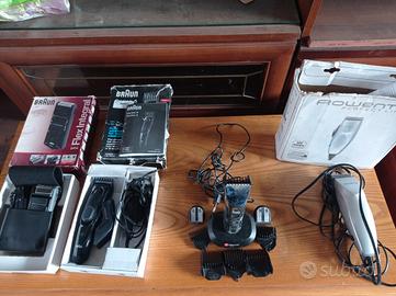 Rasoio elettrico di varie marche