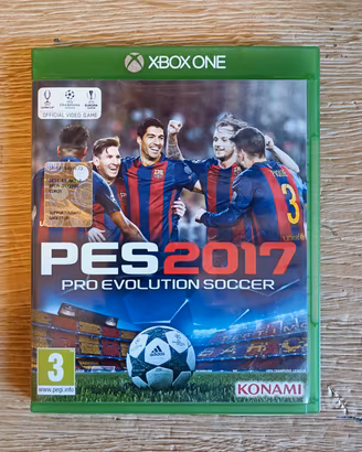 Xbox  One Pes 2017 Pro evolution soccer 